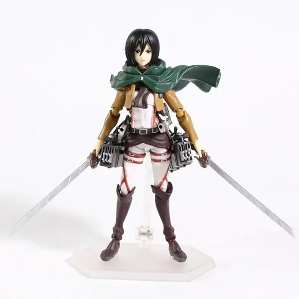 Figurine articulée Mikasa Ackerman au repos